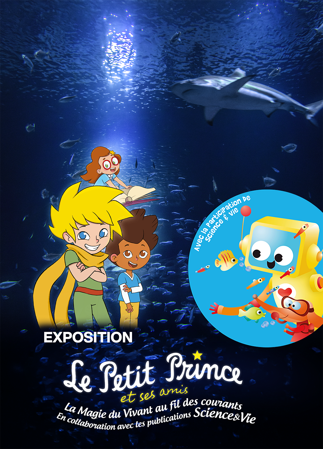 Exposition le petit prince - Aquarium de Paris